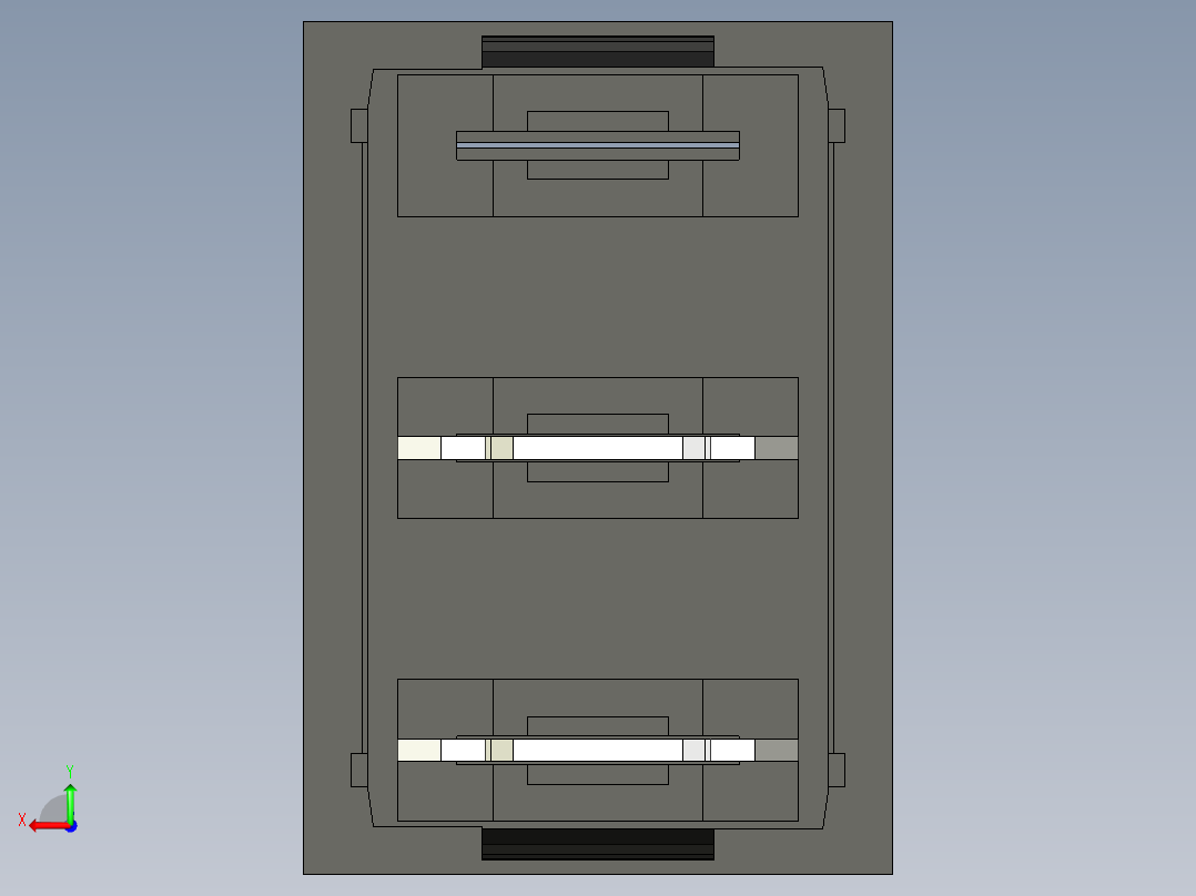 船型开关switch2后视图