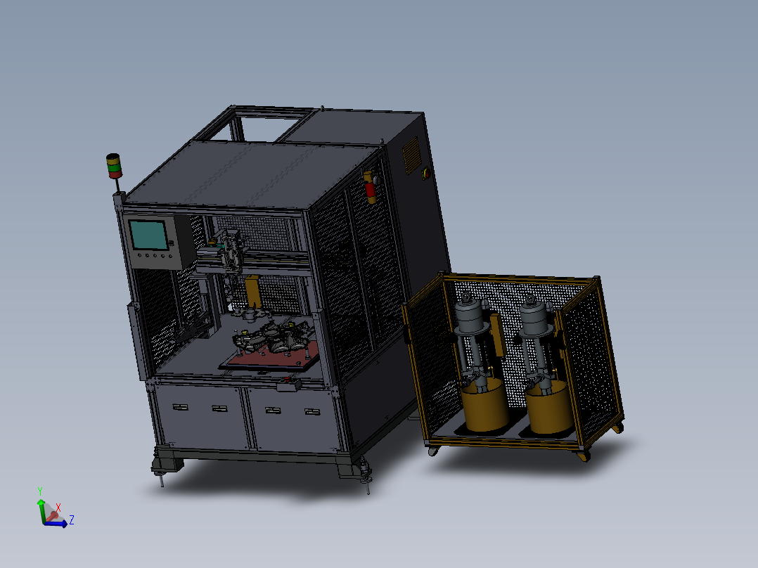 柳汽汽车部件涂胶机