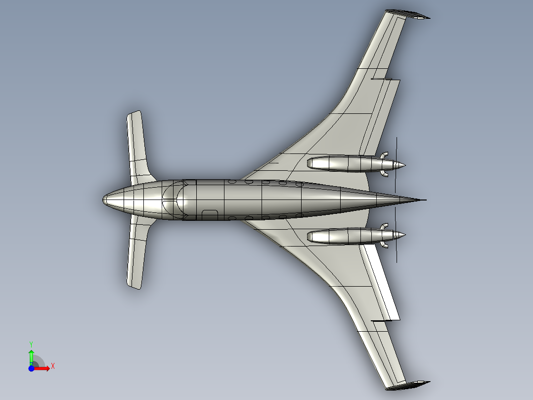 B3004205-比奇craft 星际飞船前视图