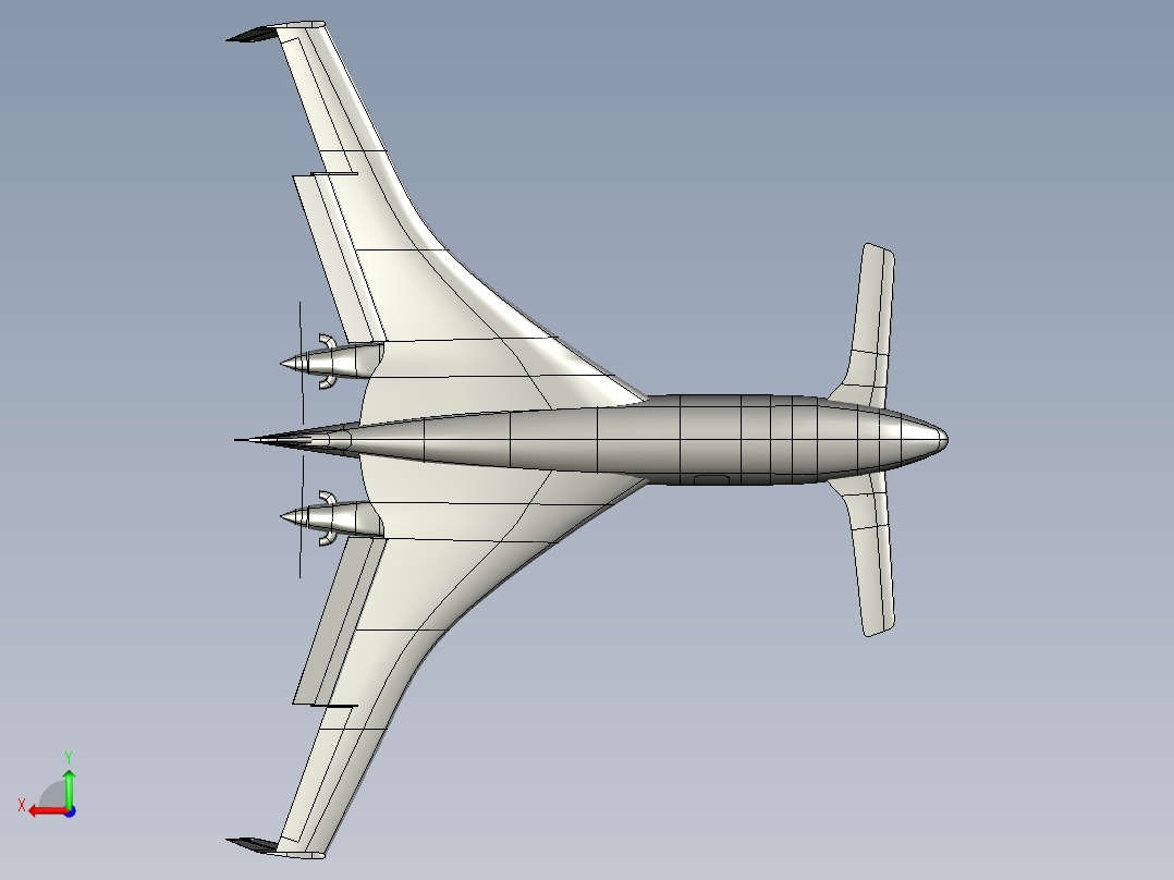 B3004205-比奇craft 星际飞船后视图