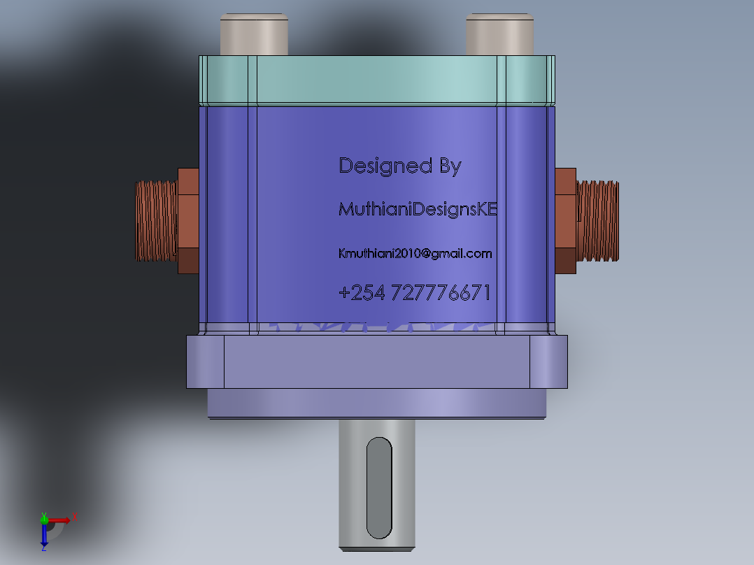 泵、水泵(111)俯视图