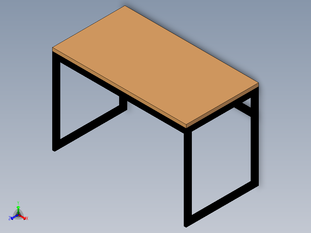 B2004361-低速级联风洞正等轴测图