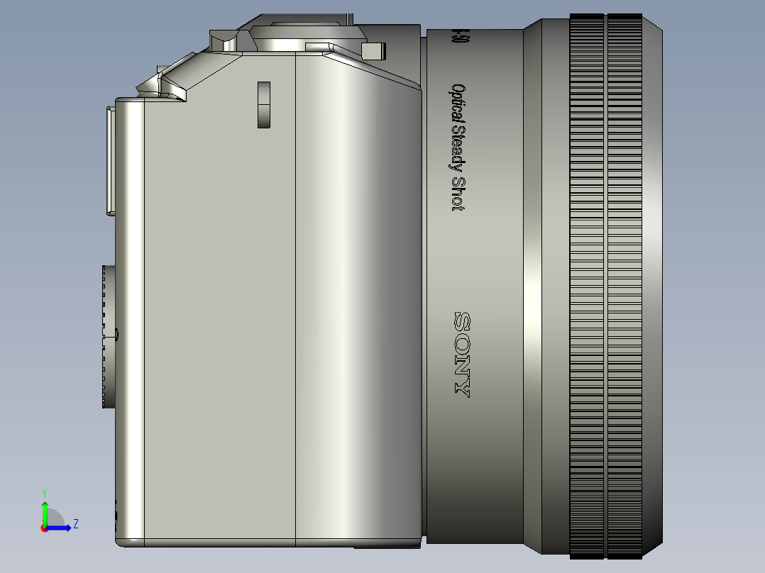 相机、摄像头(52)左视图