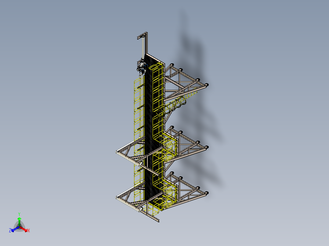 移动龙门架平台