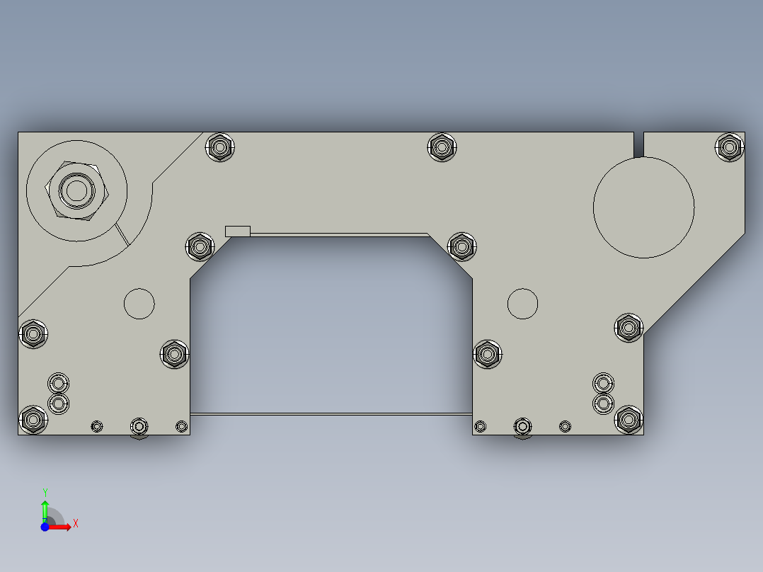 A3004154-滚轮贴纸供料单元前视图