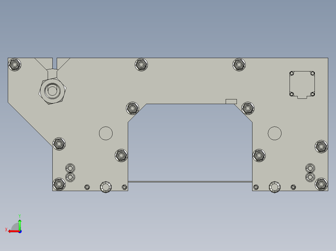 A3004154-滚轮贴纸供料单元后视图