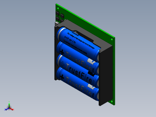 电池仓、电池(83)正等轴测缩略图