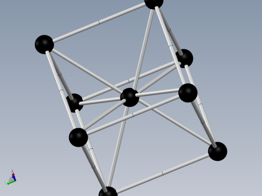 体心立方结构模型11