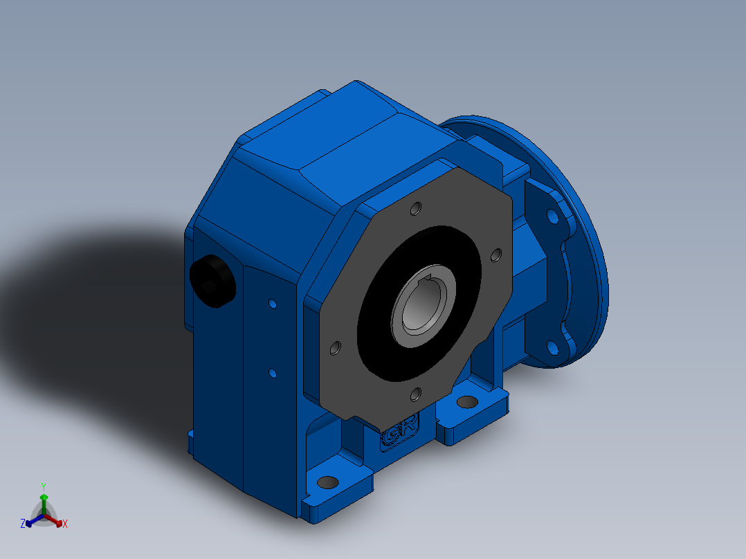 减速机 MRV 118 UO4E 63 B14主视图