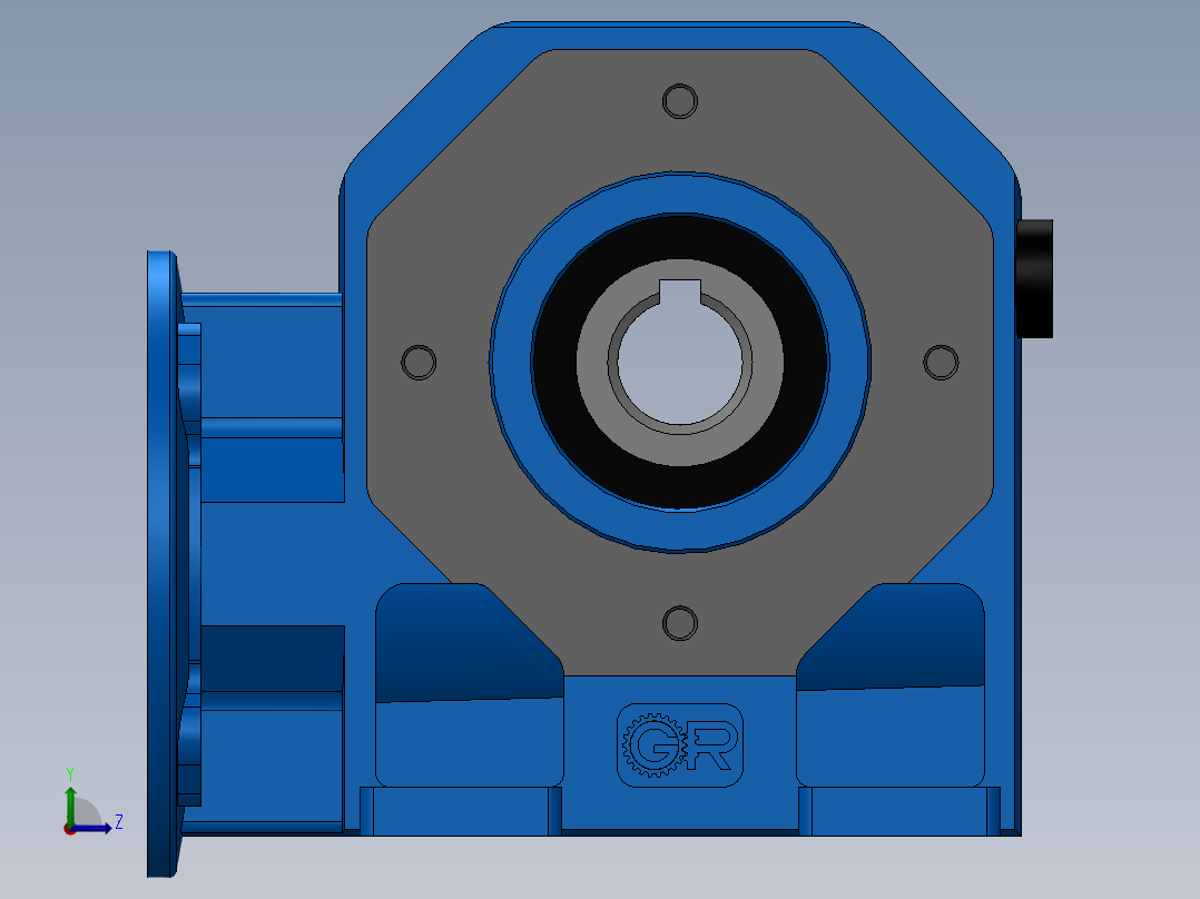 减速机 MRV 118 UO4E 63 B14左视图