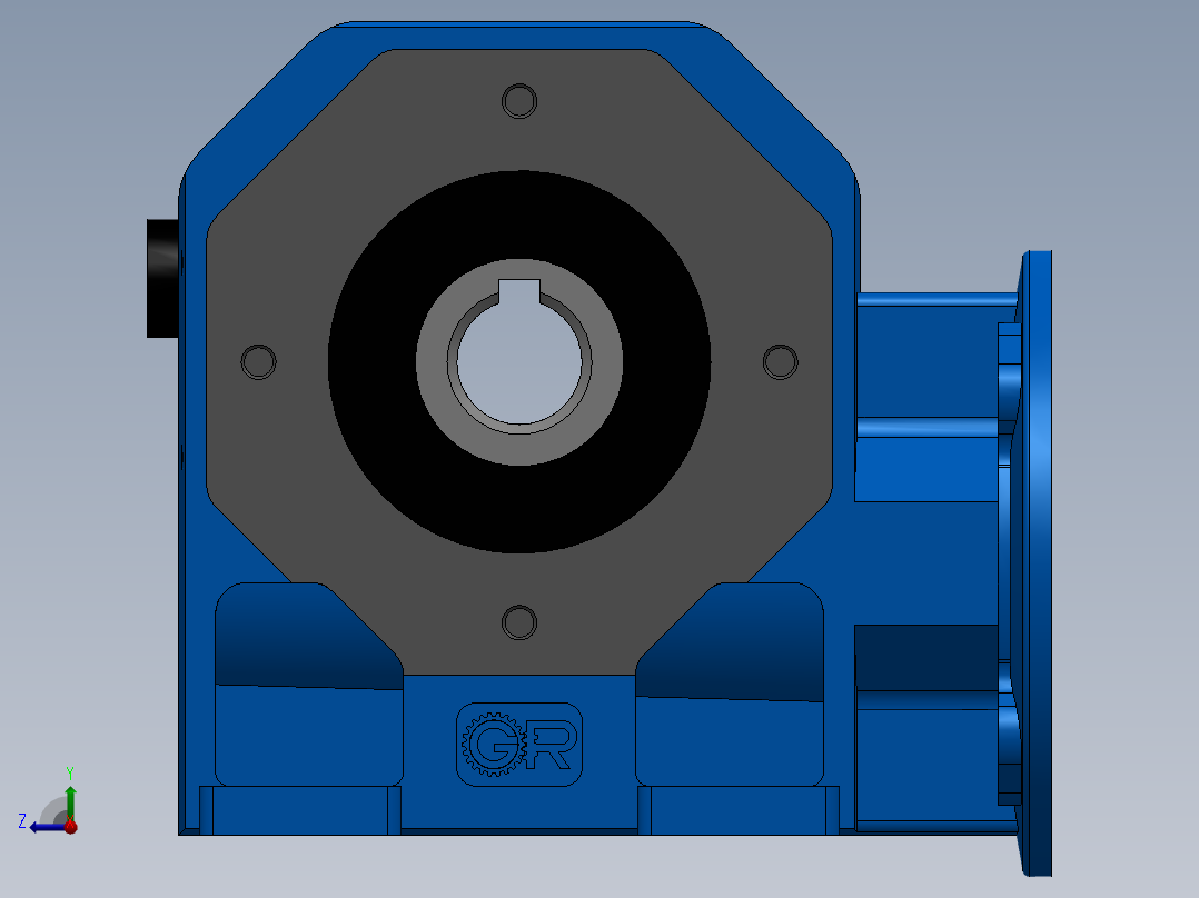 减速机 MRV 118 UO4E 63 B14右视图