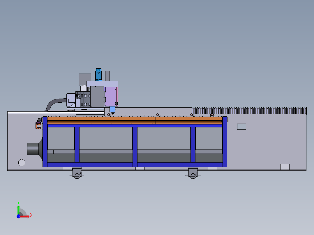 双头切割机总装 XT