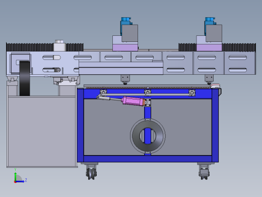 双头切割机总装 XT左视缩略图