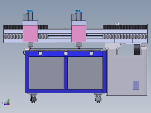 双头切割机总装 XT右视缩略图