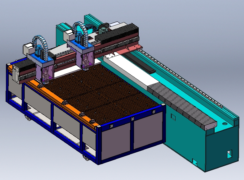 双头切割机总装 XT