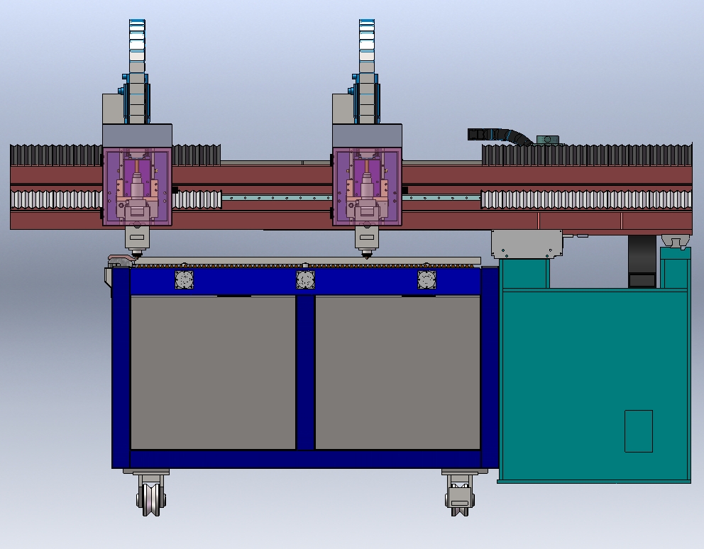 双头切割机总装 XT