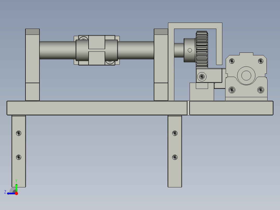 充电宝内部锂电池自动焊接设备设计-04翻转机构-V1右视图