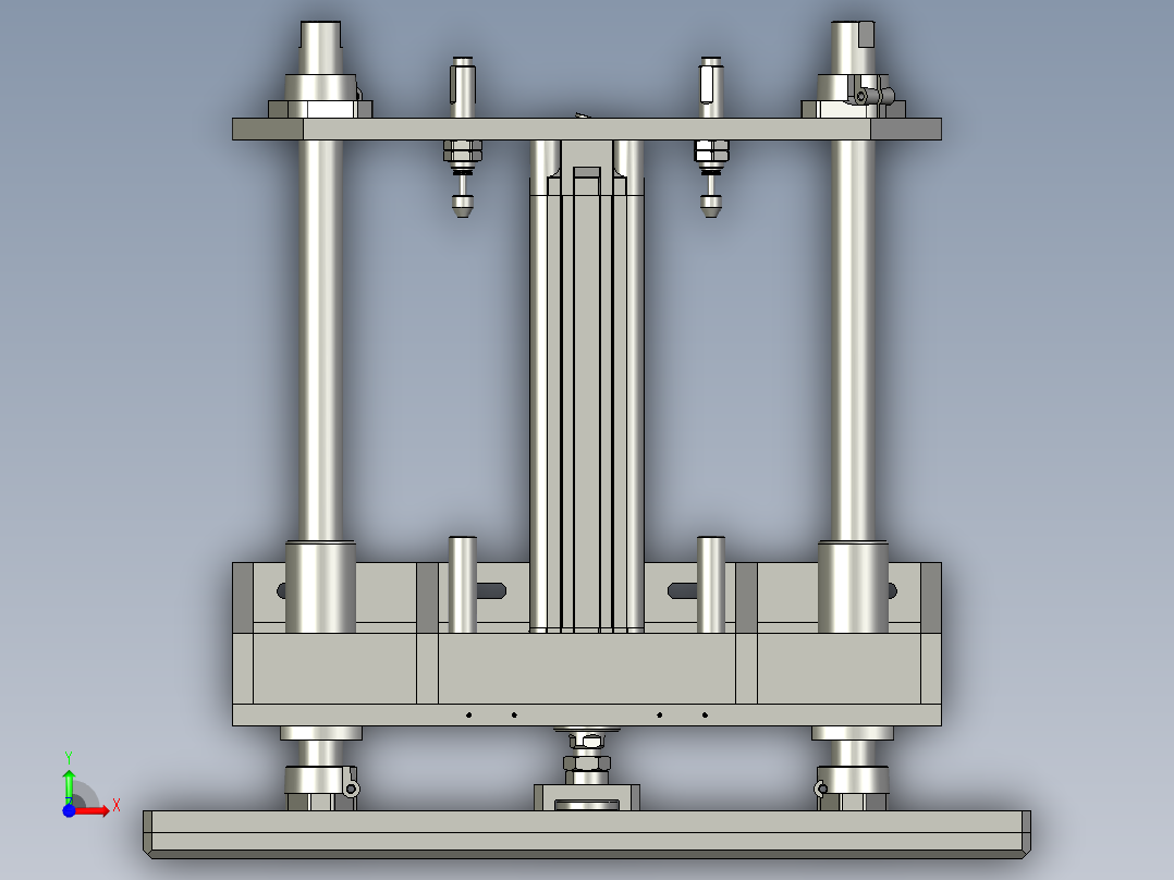 SAPMMZ01-06400-a对中机构前视图