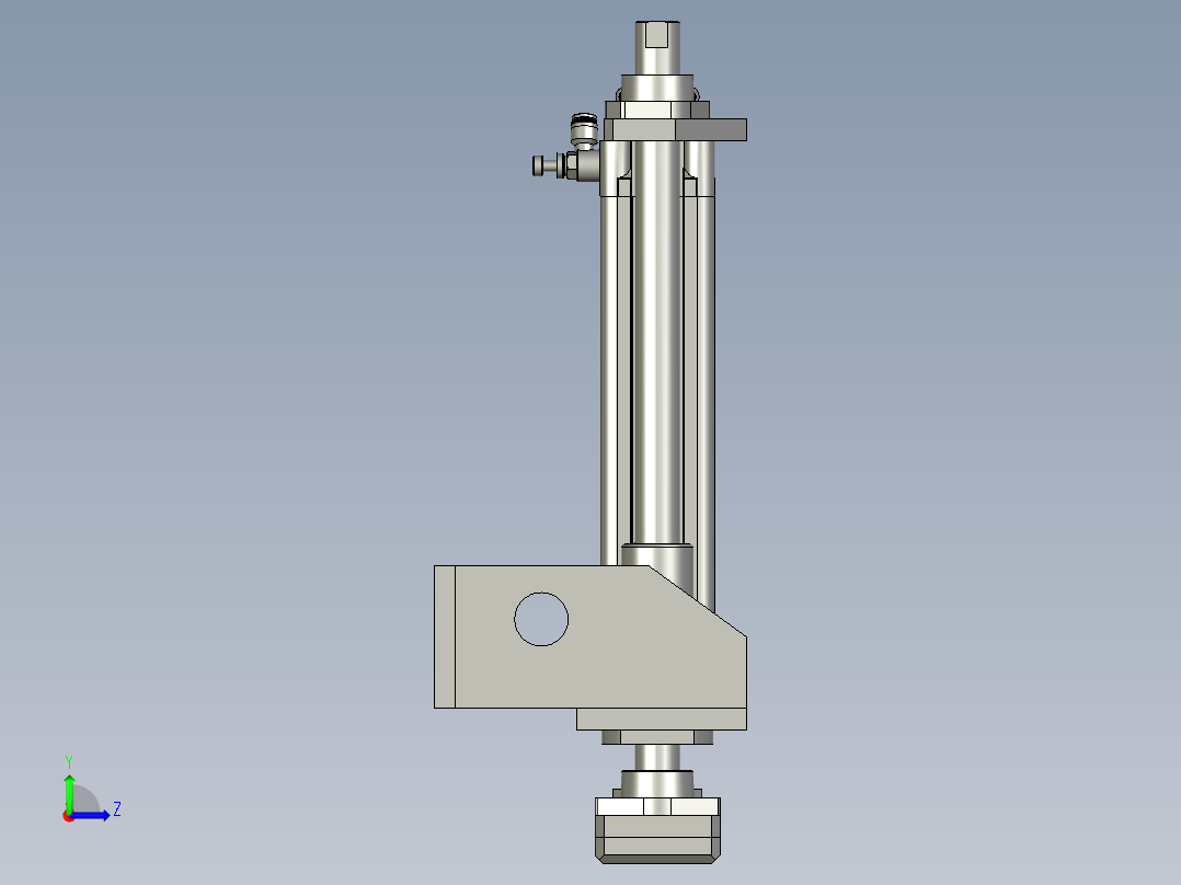 SAPMMZ01-06400-a对中机构左视图