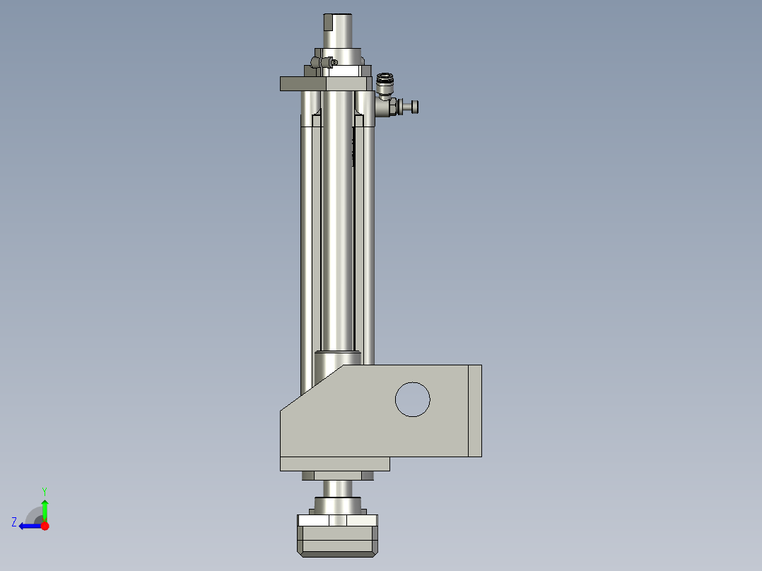 SAPMMZ01-06400-a对中机构右视图