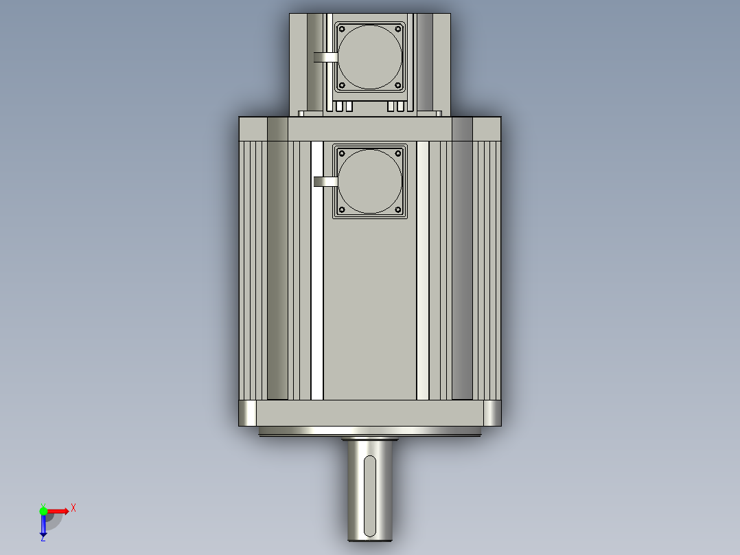 110-180系列伺服电机130ST-M10010俯视图