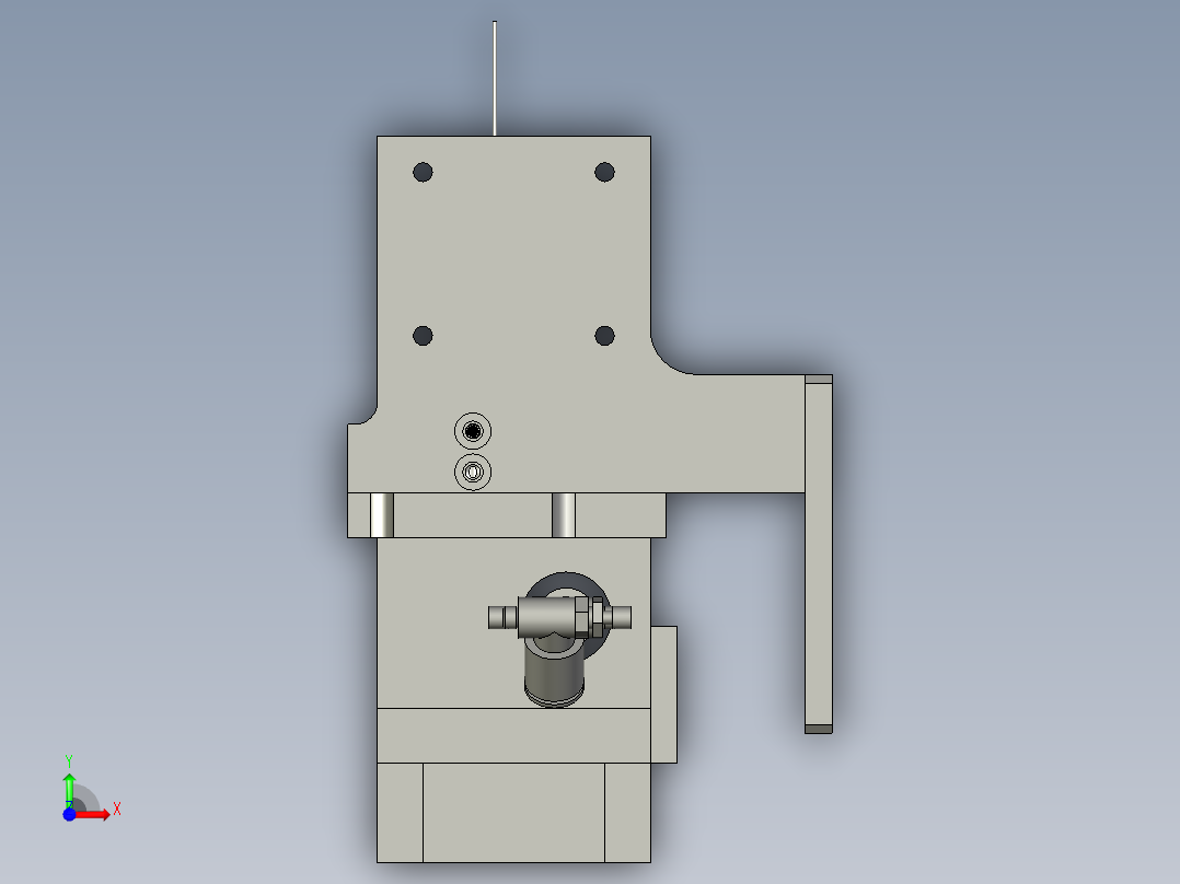 夹爪模组-Q前视图
