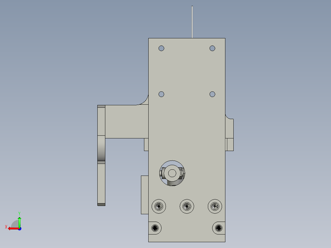 夹爪模组-Q后视图