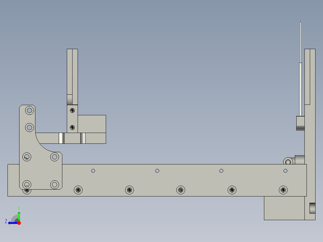 夹爪模组-Q右视图