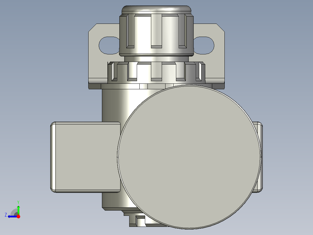 A3BR系列调压阀BR2000改版右视图