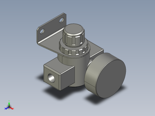 A3BR系列调压阀BR2000改版正等轴测缩略图