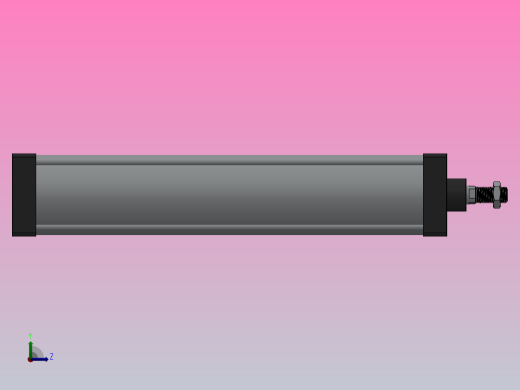 SC气缸SC标准气缸系列SC-125X700-S左视缩略图