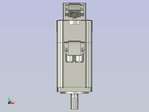 伺服电机1FL6034-2AF21-1AB1_3D_066b8c71c25d9a4d56265d4fc9f45af6-1111前视缩略图