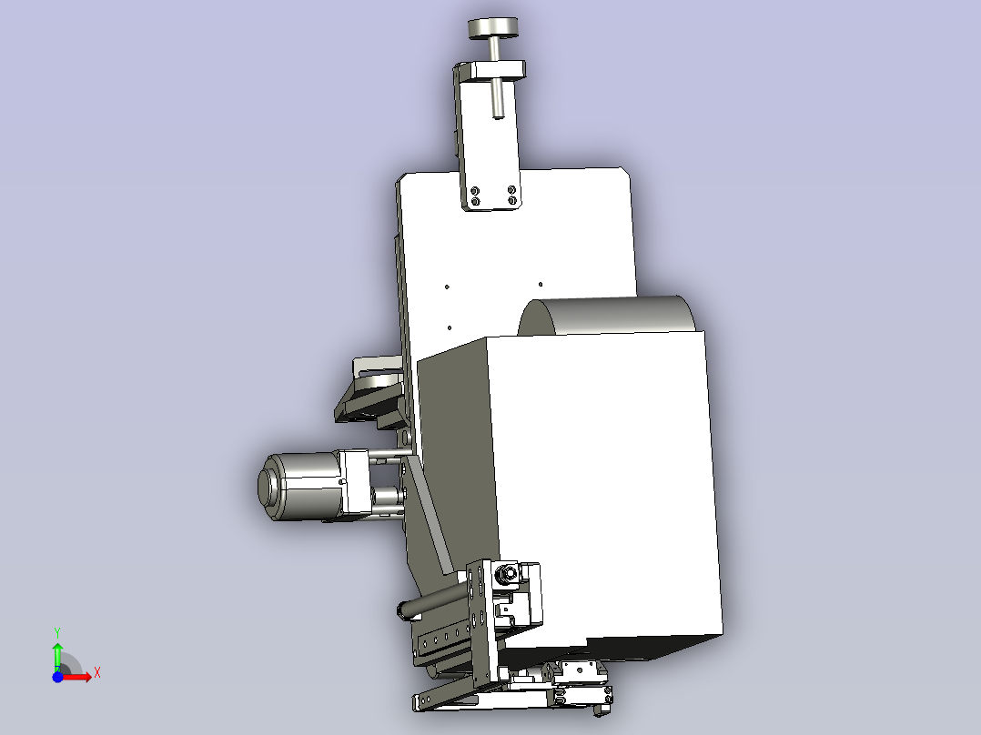 M009F贴标机前视图