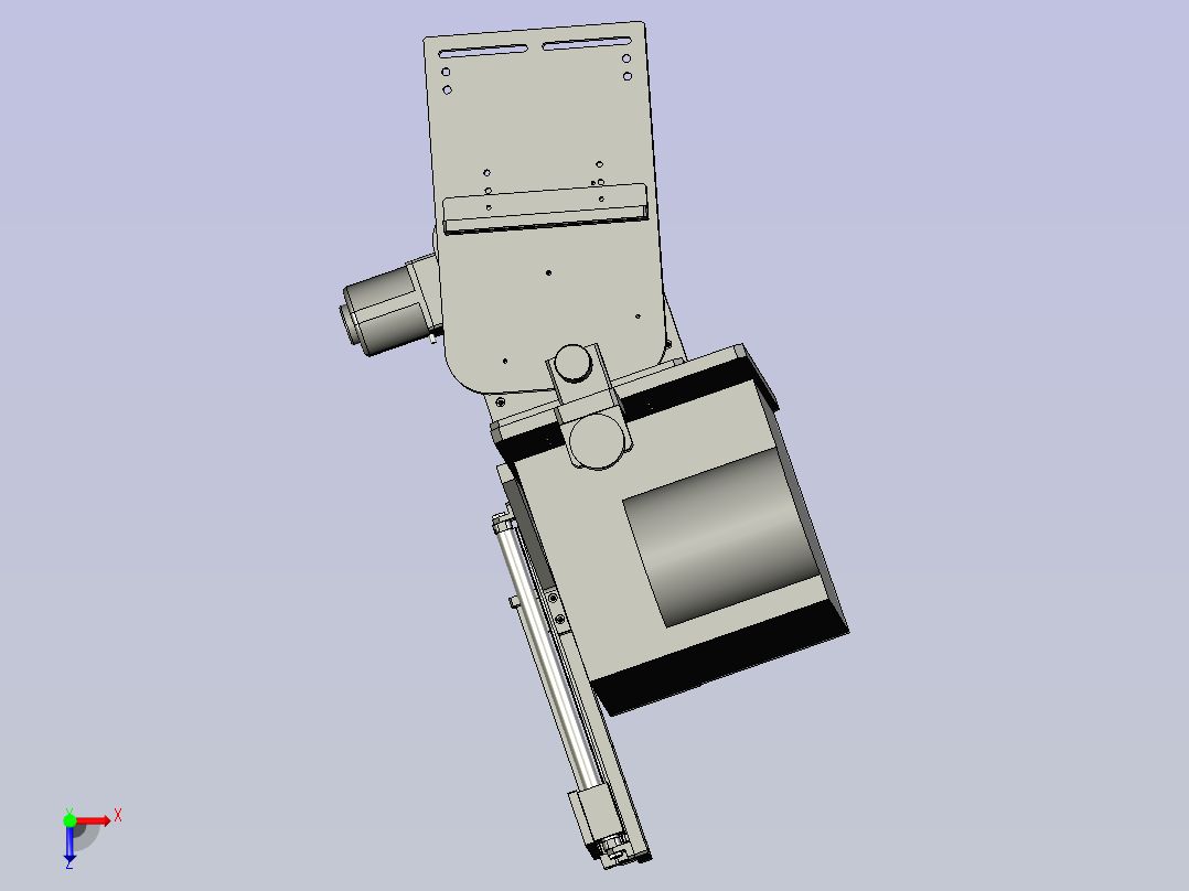 M009F贴标机俯视图