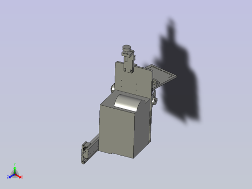 M009F贴标机正等轴测缩略图