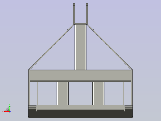 安全高效的2米重型拖拉机运输平台后视缩略图
