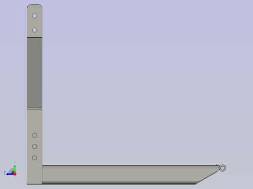 安全高效的2米重型拖拉机运输平台右视缩略图