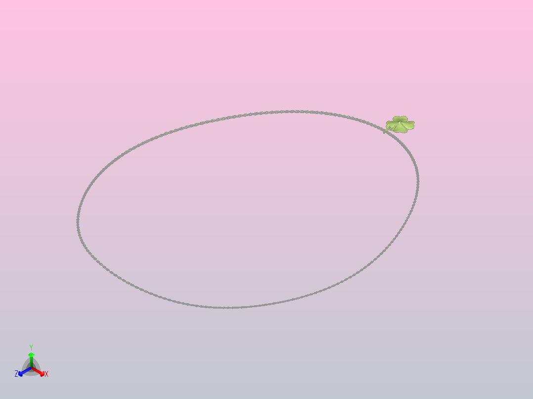 四叶草正等轴测图