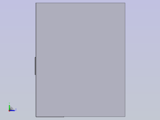 厨房设计左视缩略图