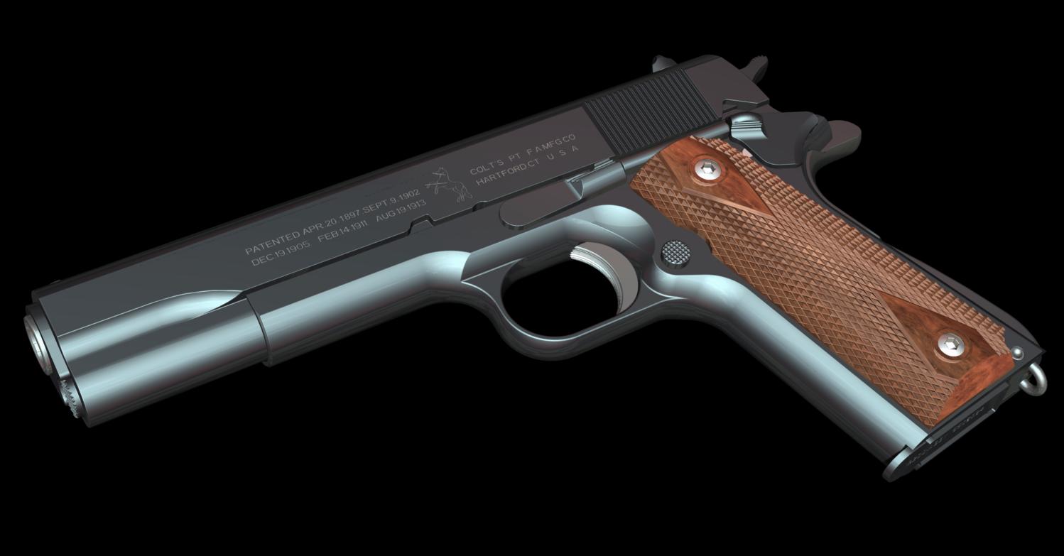 柯尔特M1911A1手枪