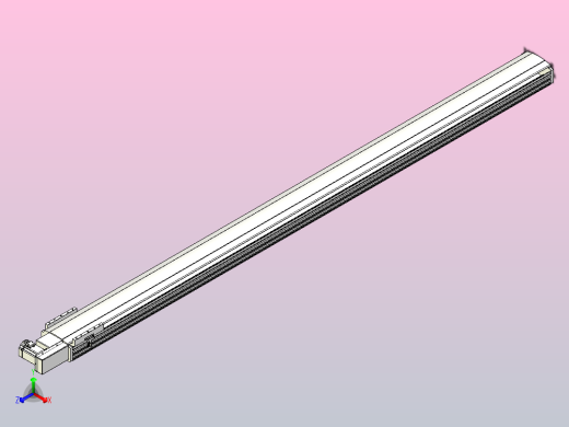 皮带直线轴半封闭可选导轨TPA-HNB-202D-140-L3000-MR-Y-P75-N3
