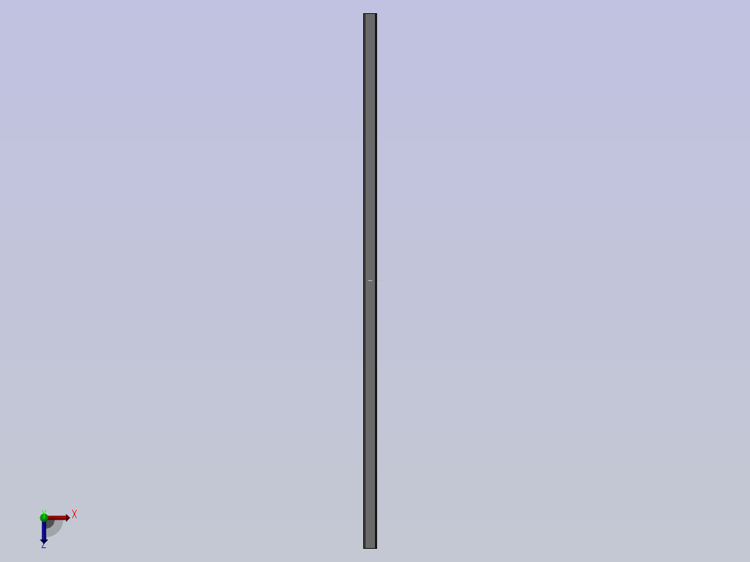 方通40×20×1．2x660(普通钢)俯视图