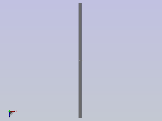 方通40×20×1．2x660(普通钢)俯视缩略图