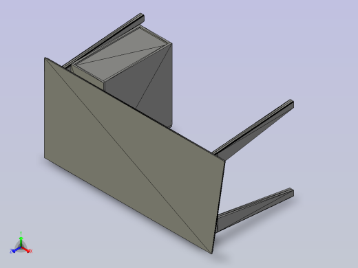 现代桌子 (6)正等轴测缩略图