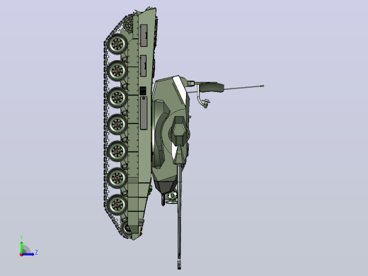 gepard SPAA 防空35毫米-概念左视缩略图