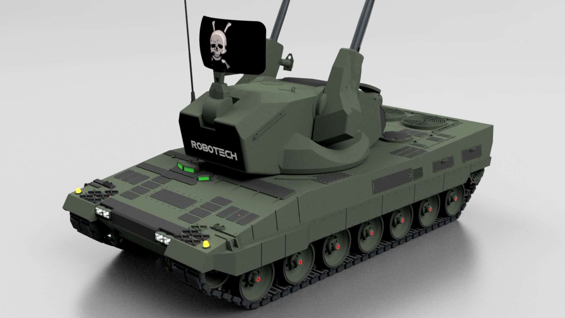 gepard SPAA 防空35毫米-概念