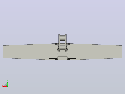 1873-K1000-C2扣链式转弯链板(无轴承)后视缩略图