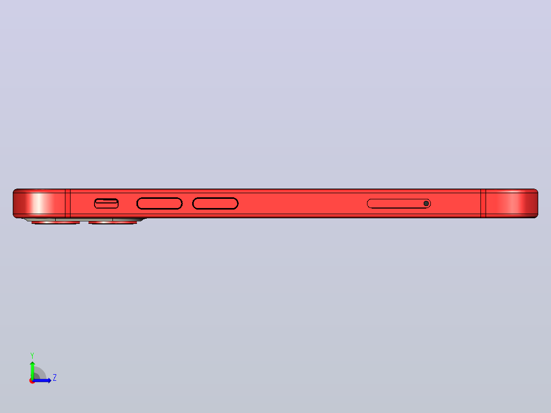 Phone 12 mini左视图