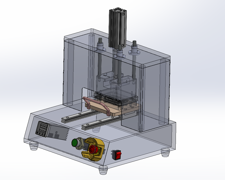 治具装配 压合治具等3D图纸 x_t格式