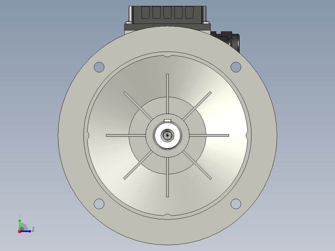 Motovario摩多利电机 DB132MLIC411B530038X80NOMSS-NOA001-STD1左视图